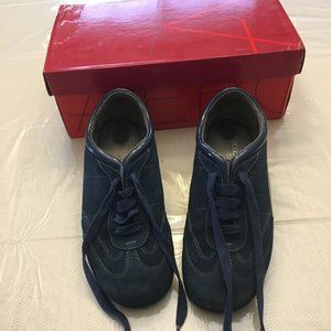 AEROSOLES AIR CUSHION SNEAKERS  BLUE 7.5
